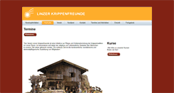 Desktop Screenshot of linzer-krippenfreunde.at